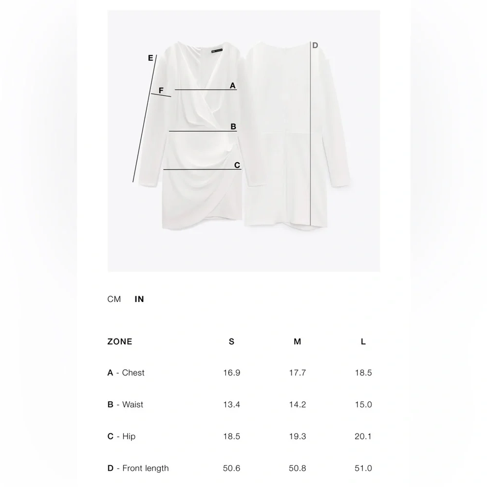 NWT ZARA ASYMMETRIC MIDI DRESS WITH APPLIQUÉ - Picture 9 of 9